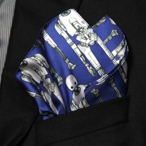 Disney for M&S Star Wars Pocket Square Silk